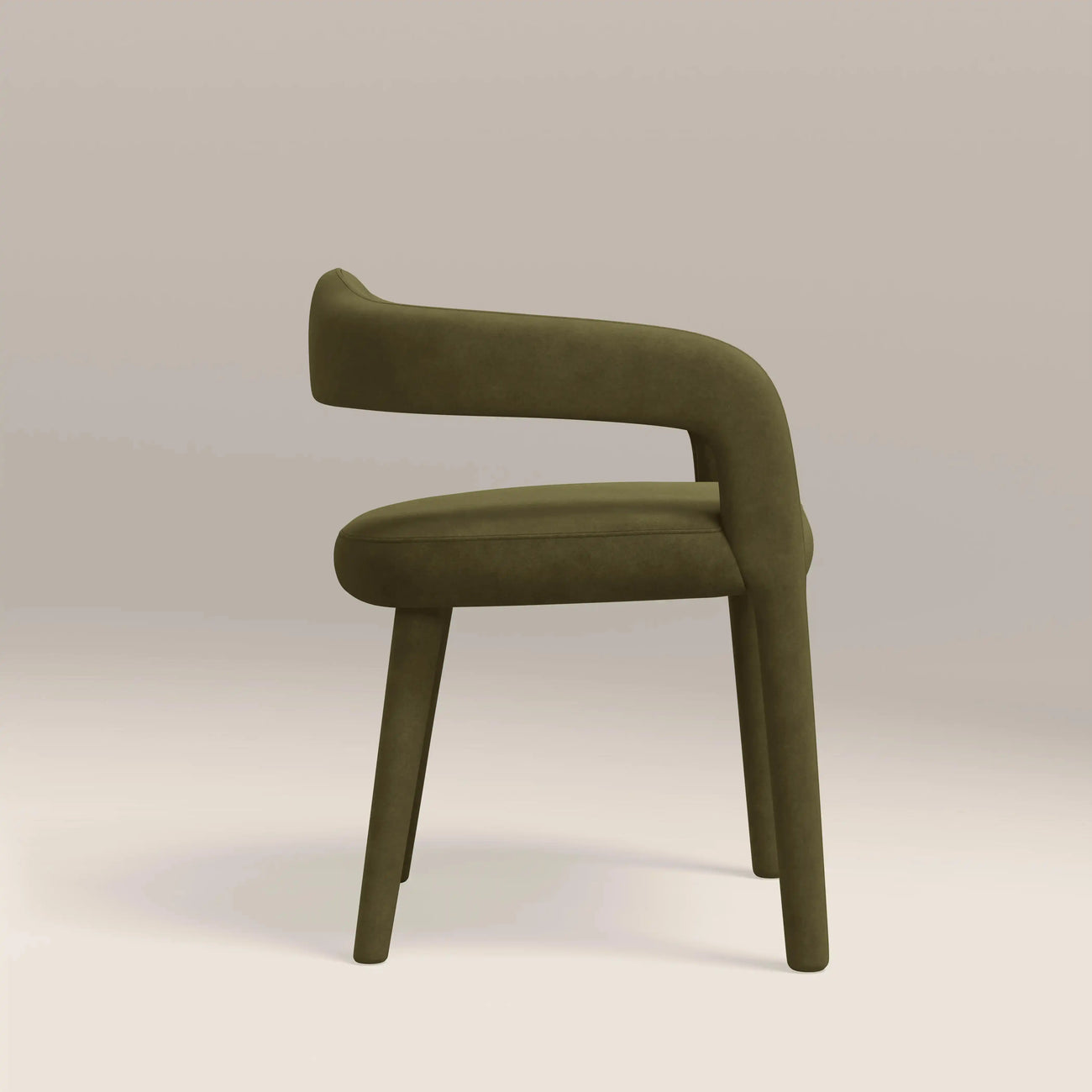 Ophelia Carver Dining Chair Moss Green