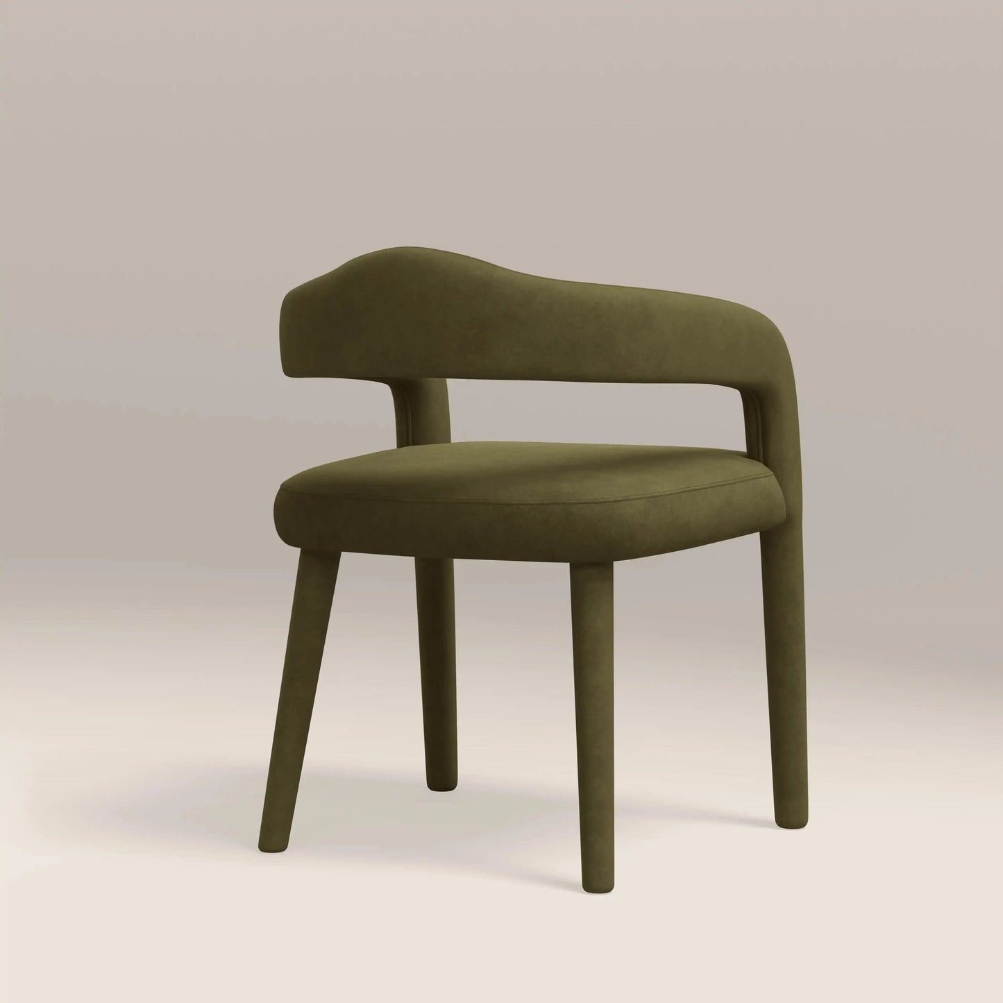 Ophelia Carver Dining Chair Moss Green