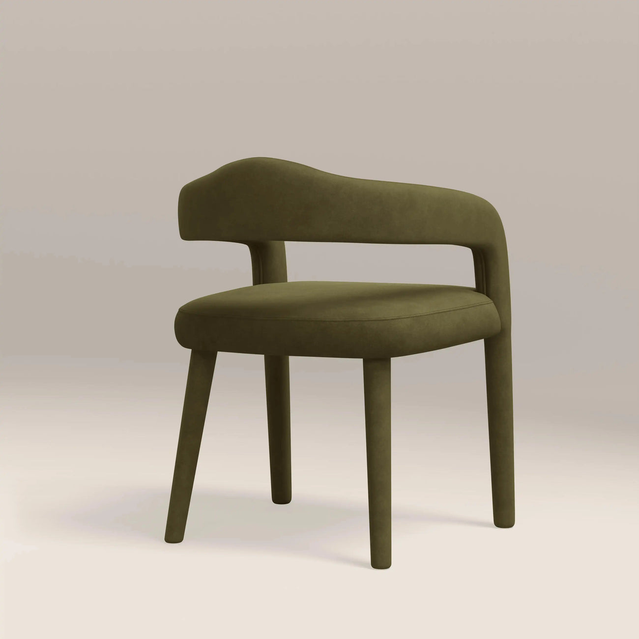 Ophelia Carver Dining Chair Moss Green