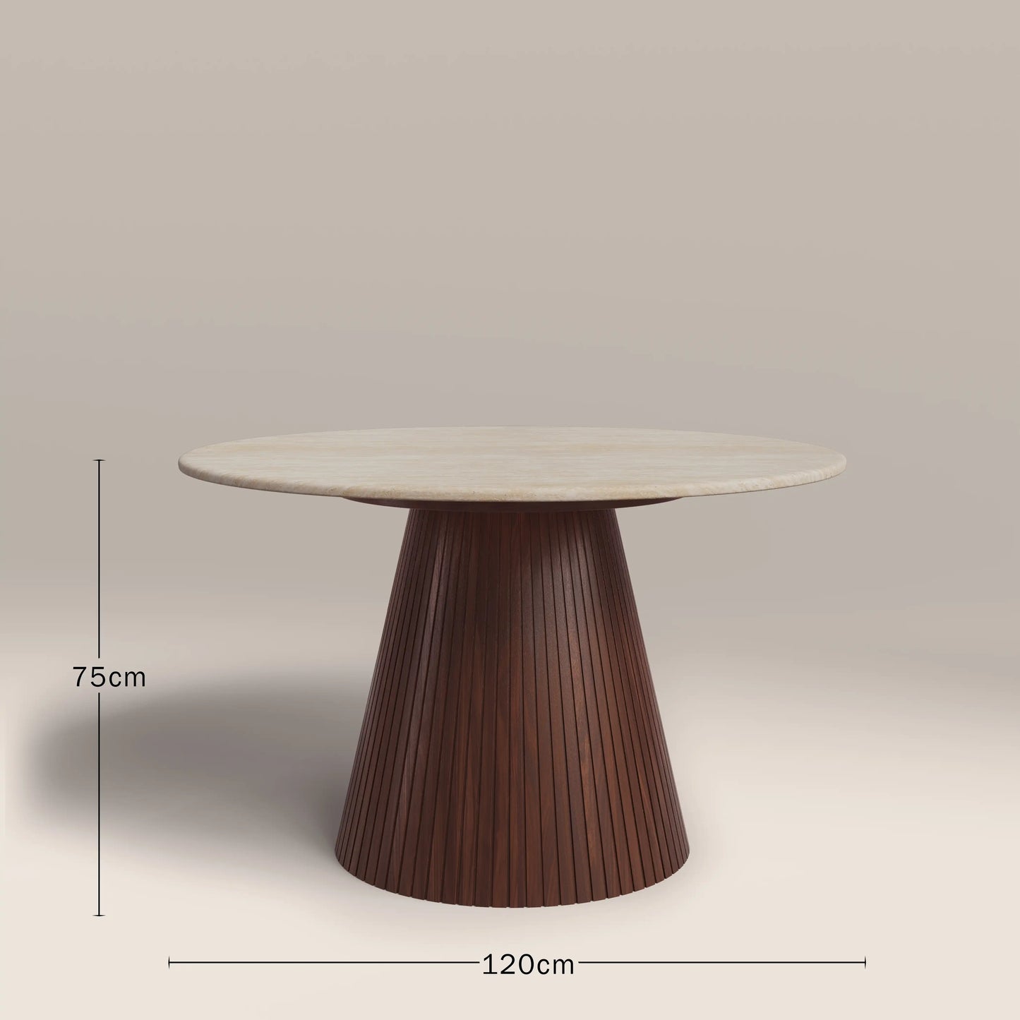 Oxborough 4 Seat Round Dining Table

 Natural