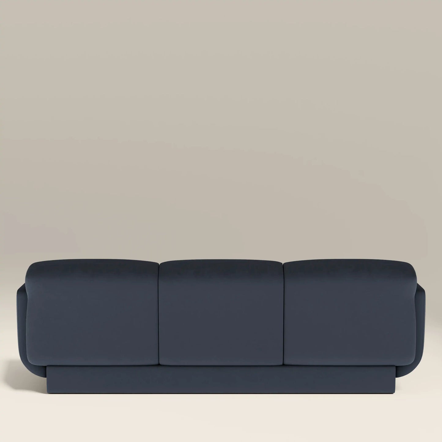 Connick 3 Seater Sofa Dark Blue