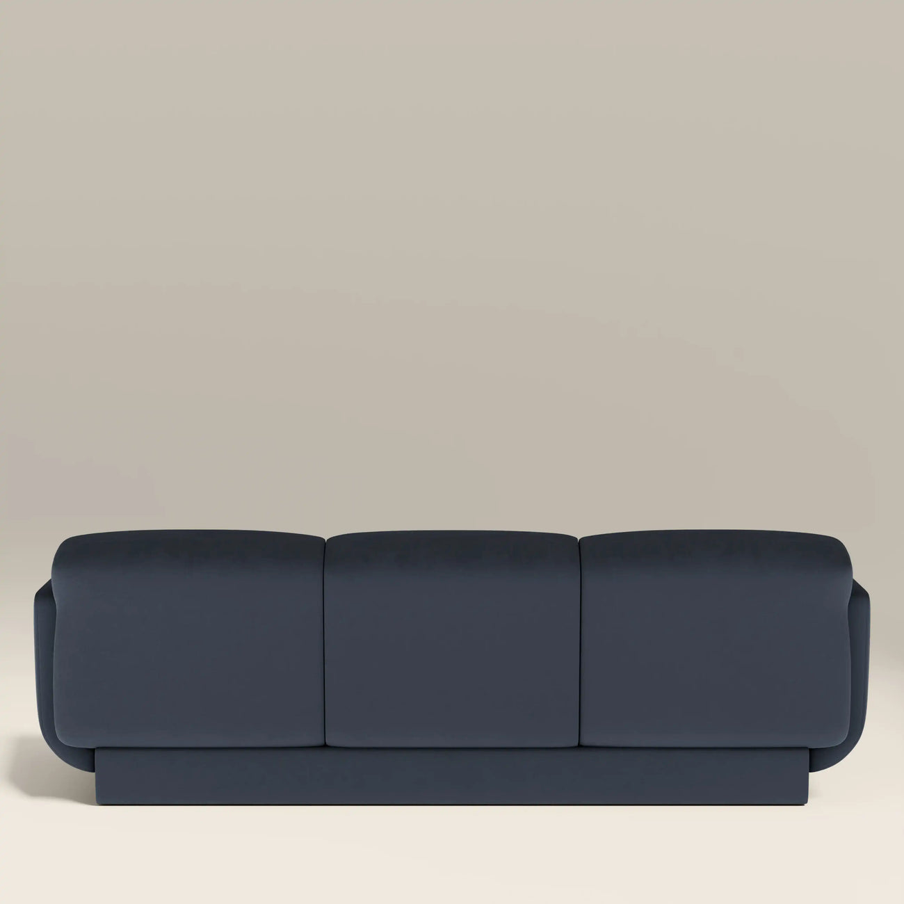 Connick 3 Seater Sofa Dark Blue
