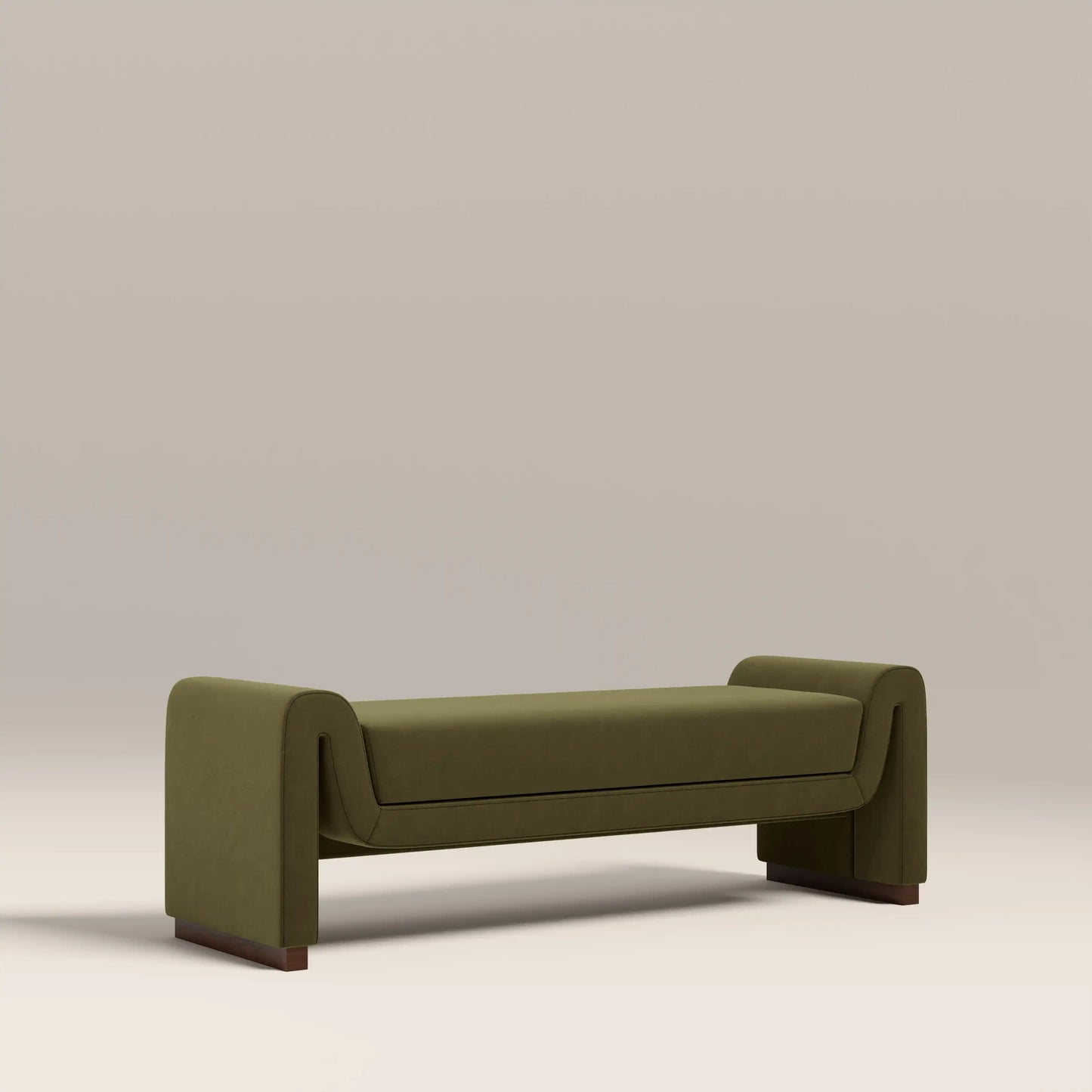 Bennett Bench Moss Green