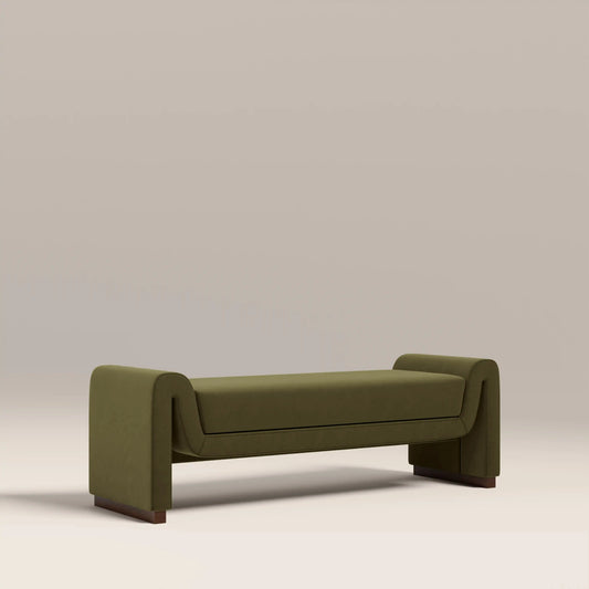 Bennett Bench Moss Green