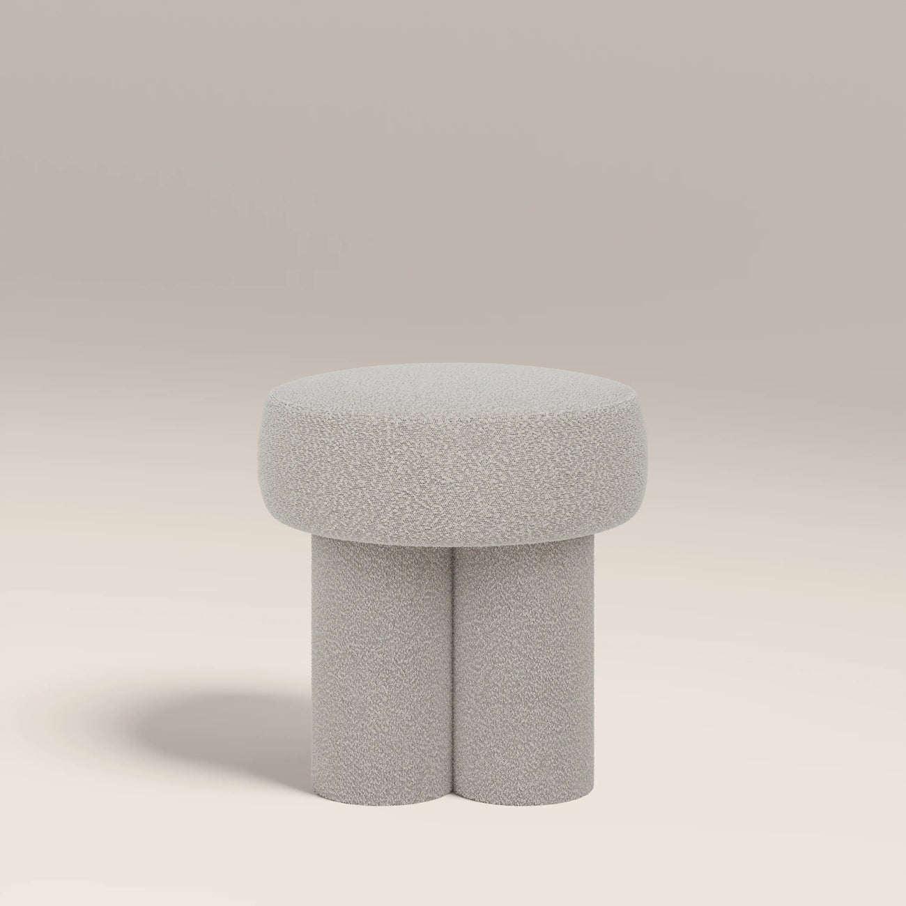 Ayla Pouffe Speckled Stone