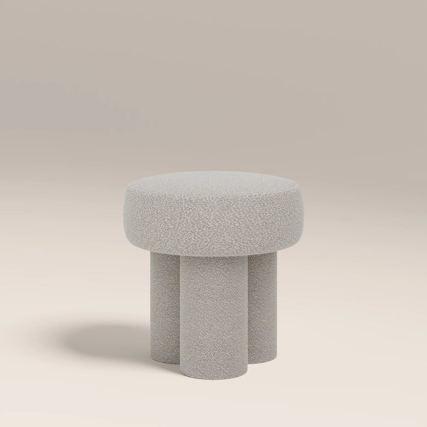 Ayla Pouffe Speckled Stone