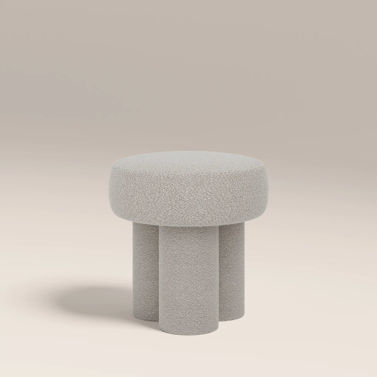 Ayla Pouffe Speckled Stone