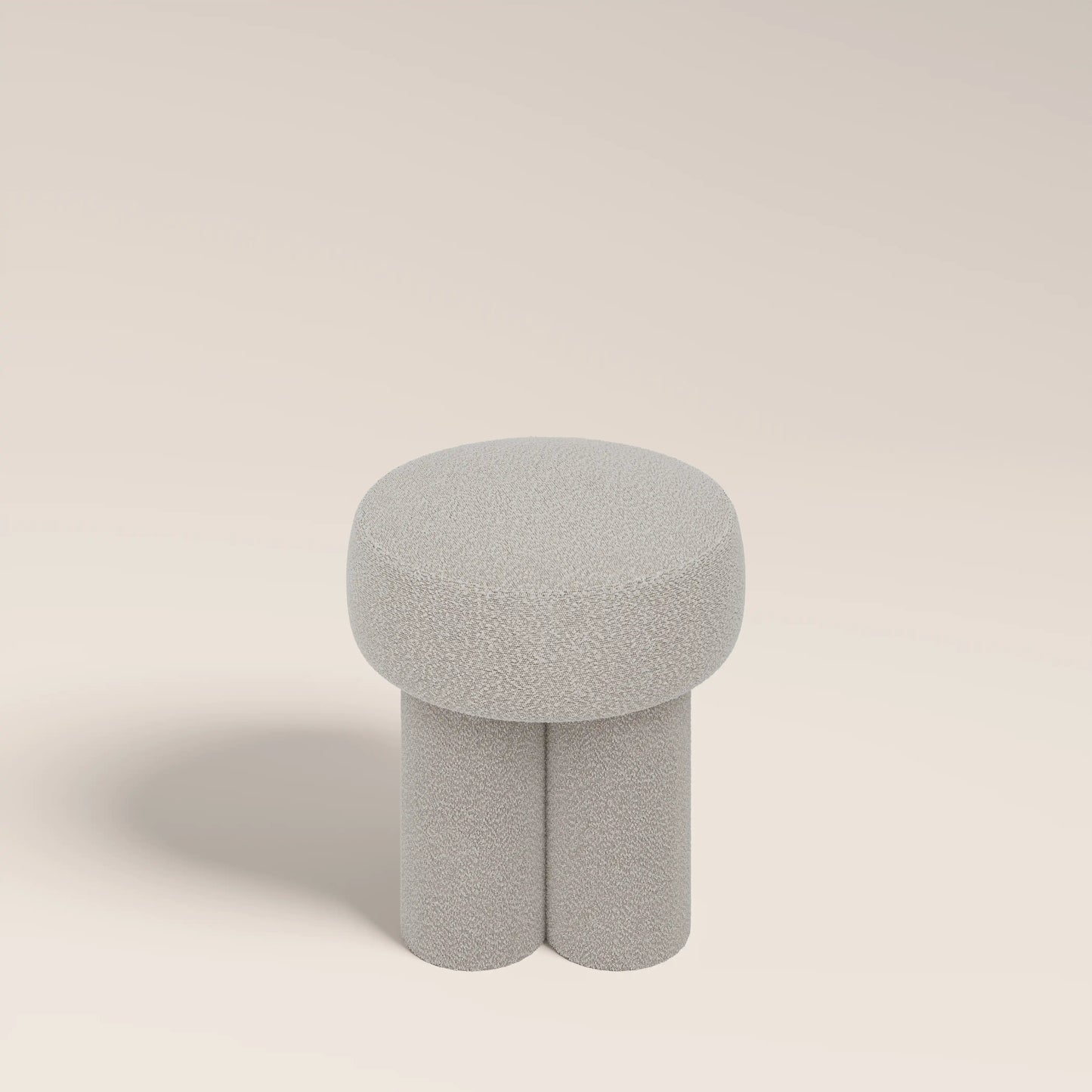 Ayla Pouffe Speckled Stone