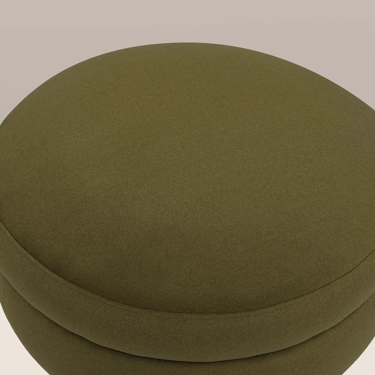 Hazel Footstool Moss Green
