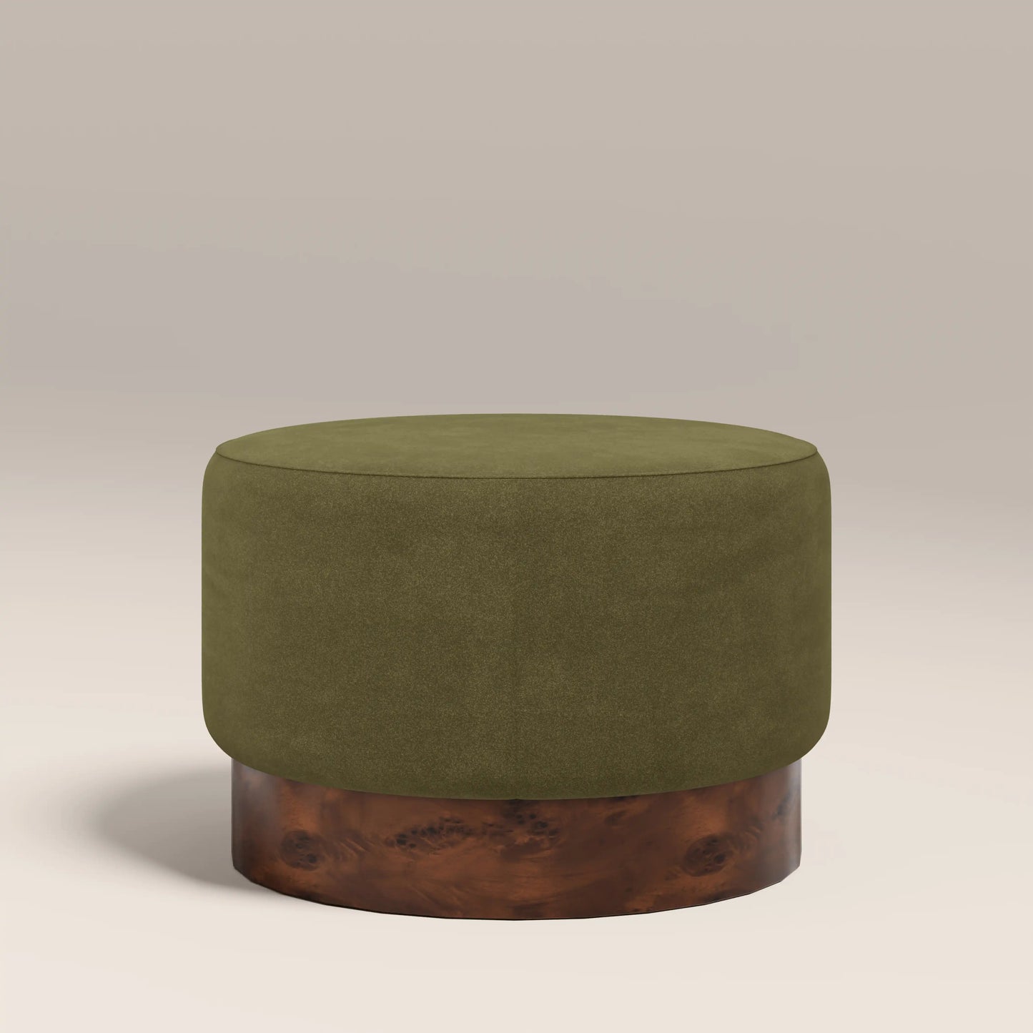 Marie Footstool Moss Green
