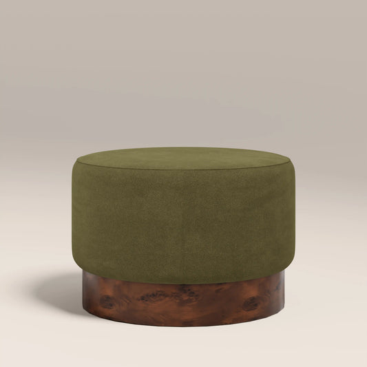 Marie Footstool Moss Green