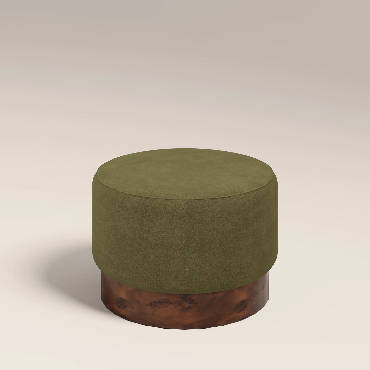 Marie Footstool Moss Green