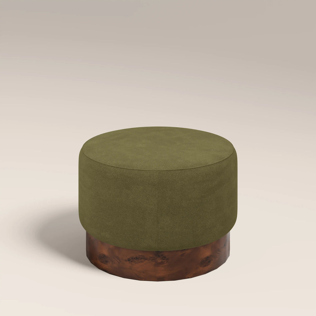 Marie Footstool Moss Green