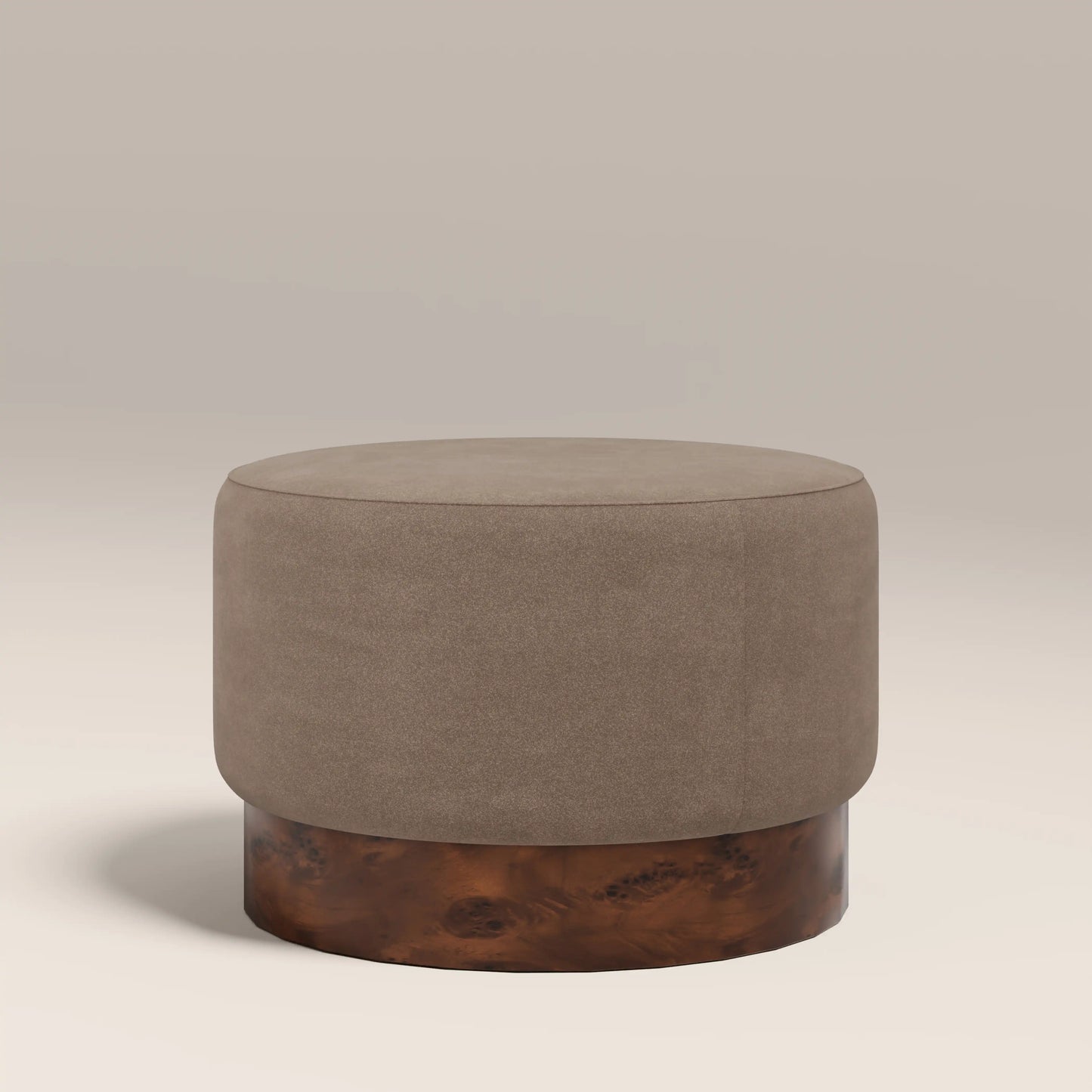 Marie Footstool Truffle Brown