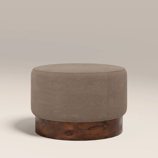 Marie Footstool Truffle Brown
