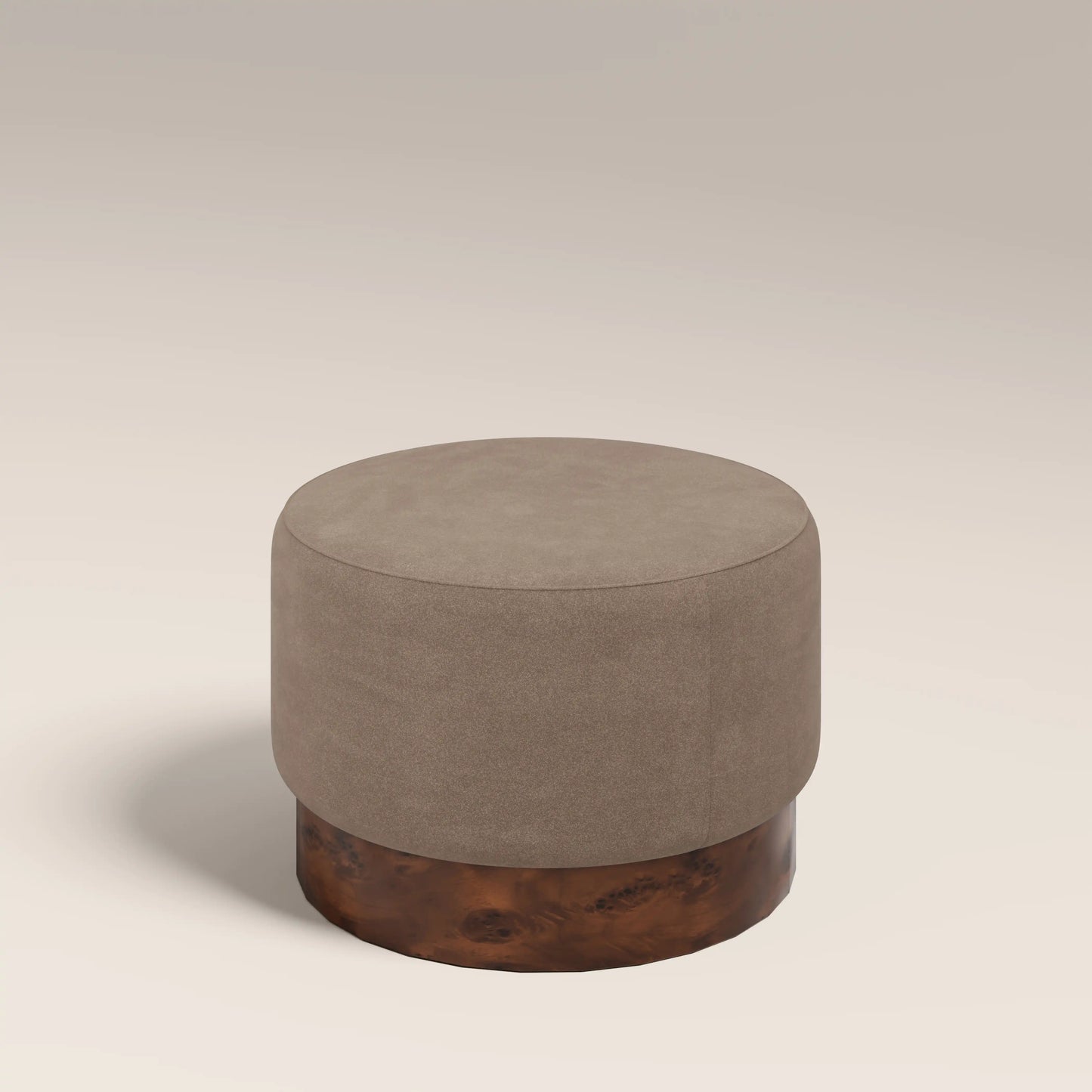 Marie Footstool Truffle Brown