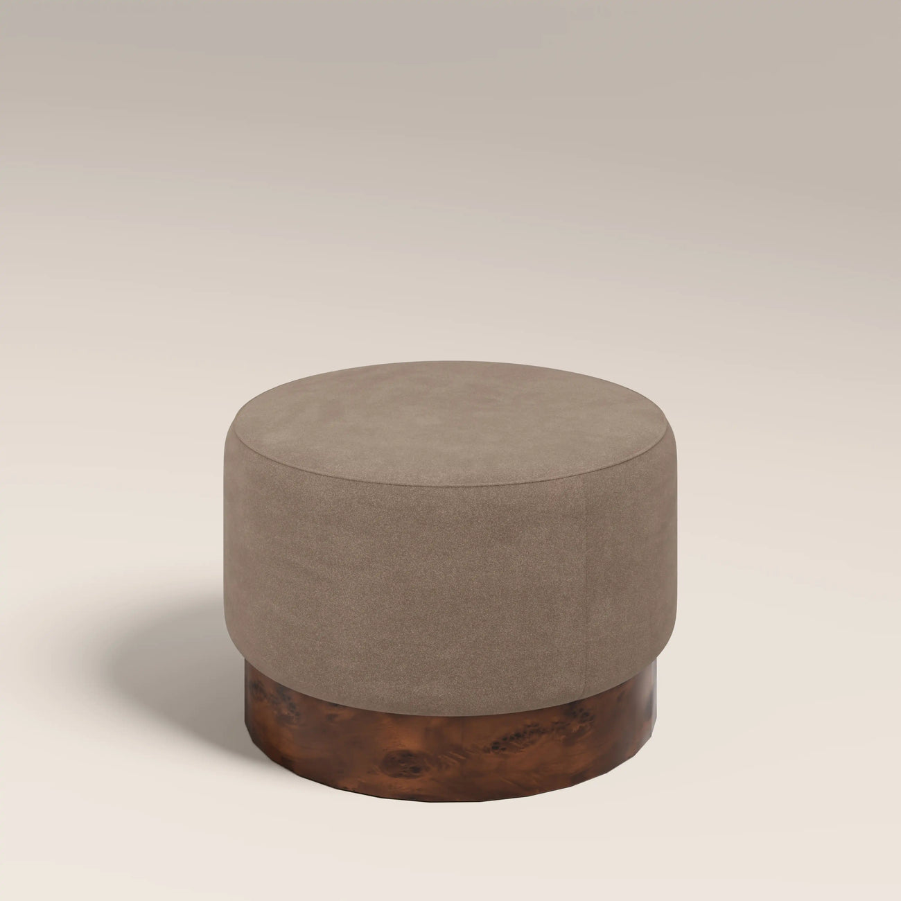 Marie Footstool Truffle Brown