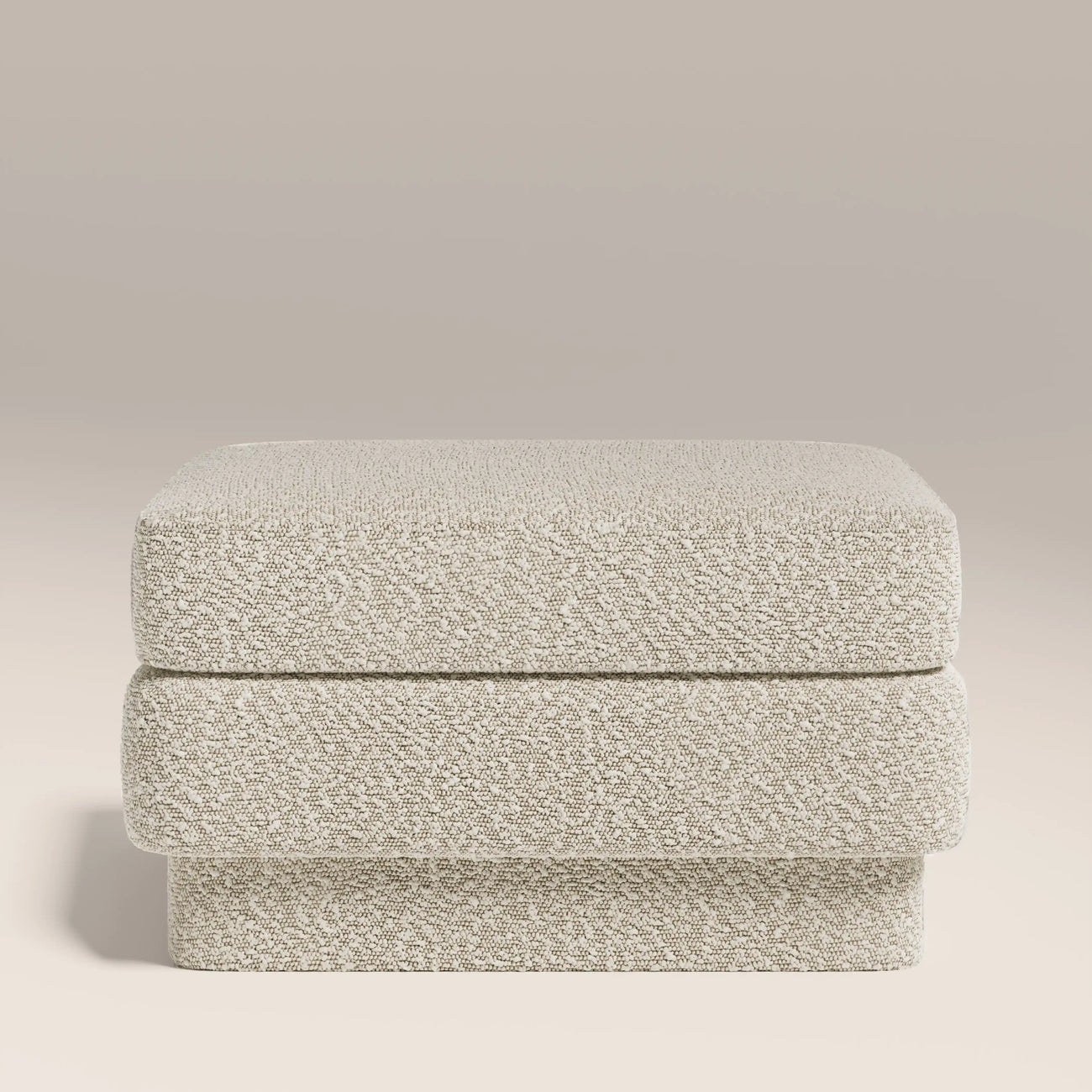 Ava Footstool Speckled Stone