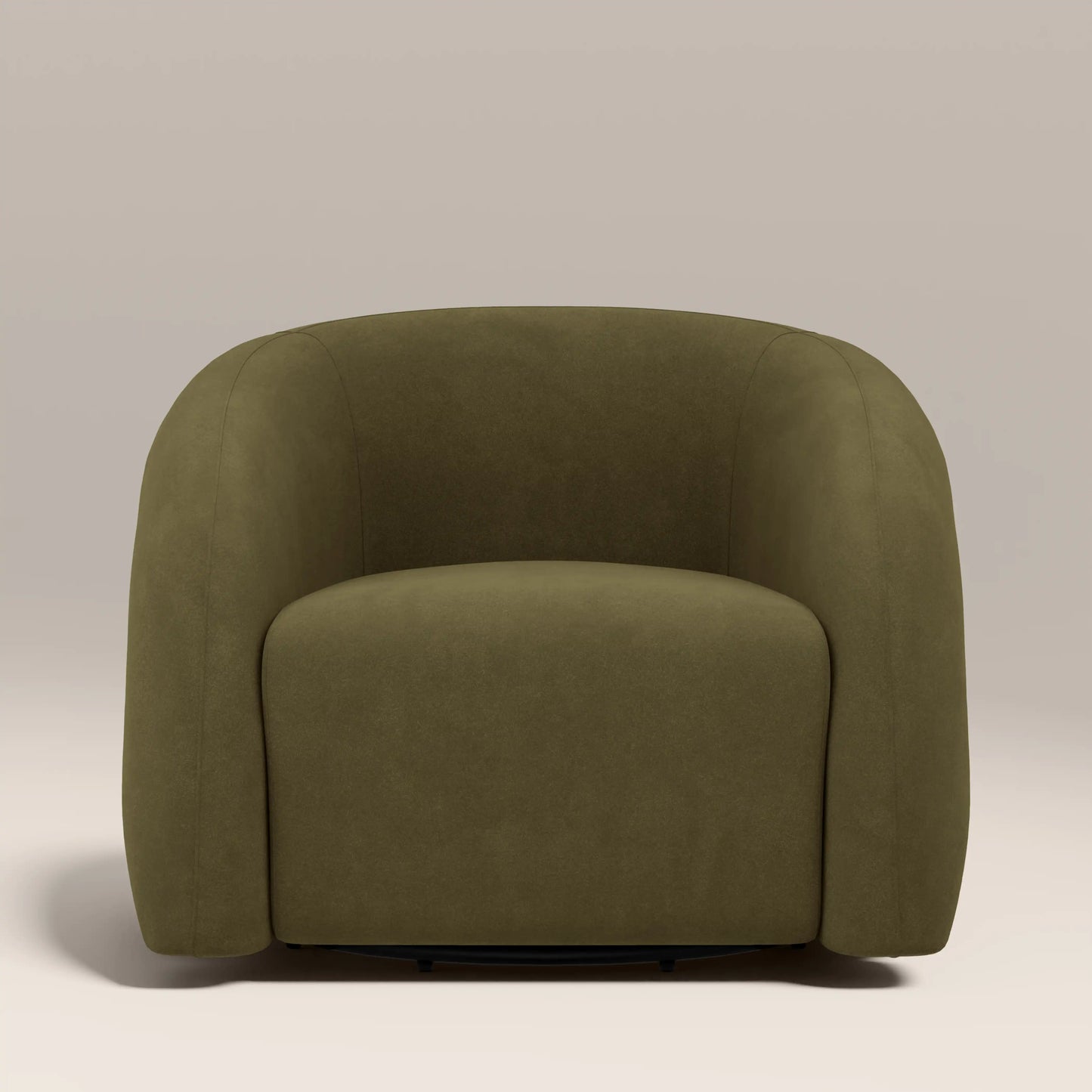 Chaplin Swivel Accent Chair Moss Green