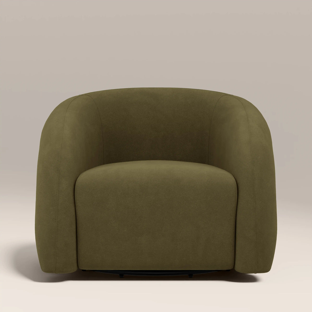 Chaplin Swivel Accent Chair Moss Green