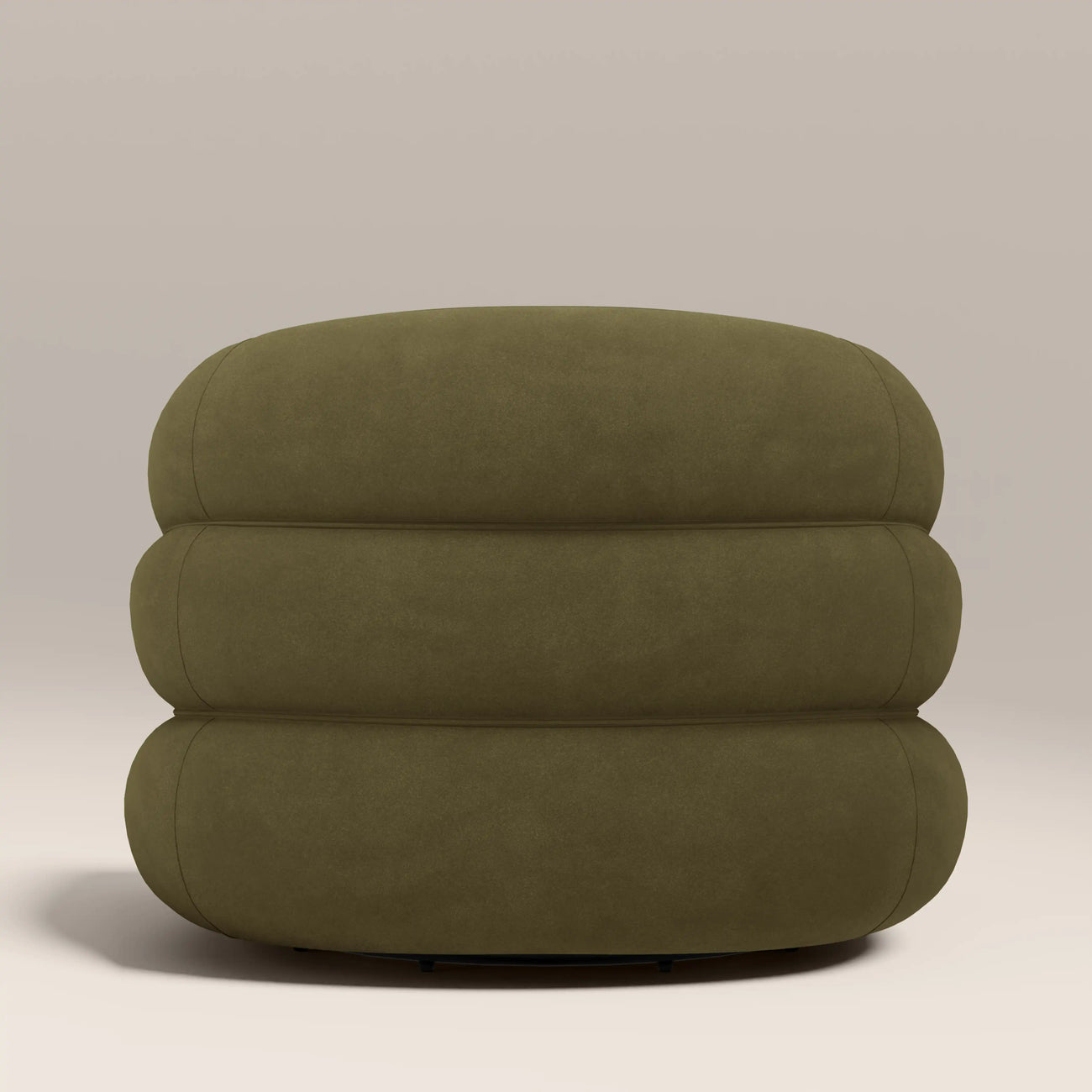 Chaplin Swivel Accent Chair Moss Green