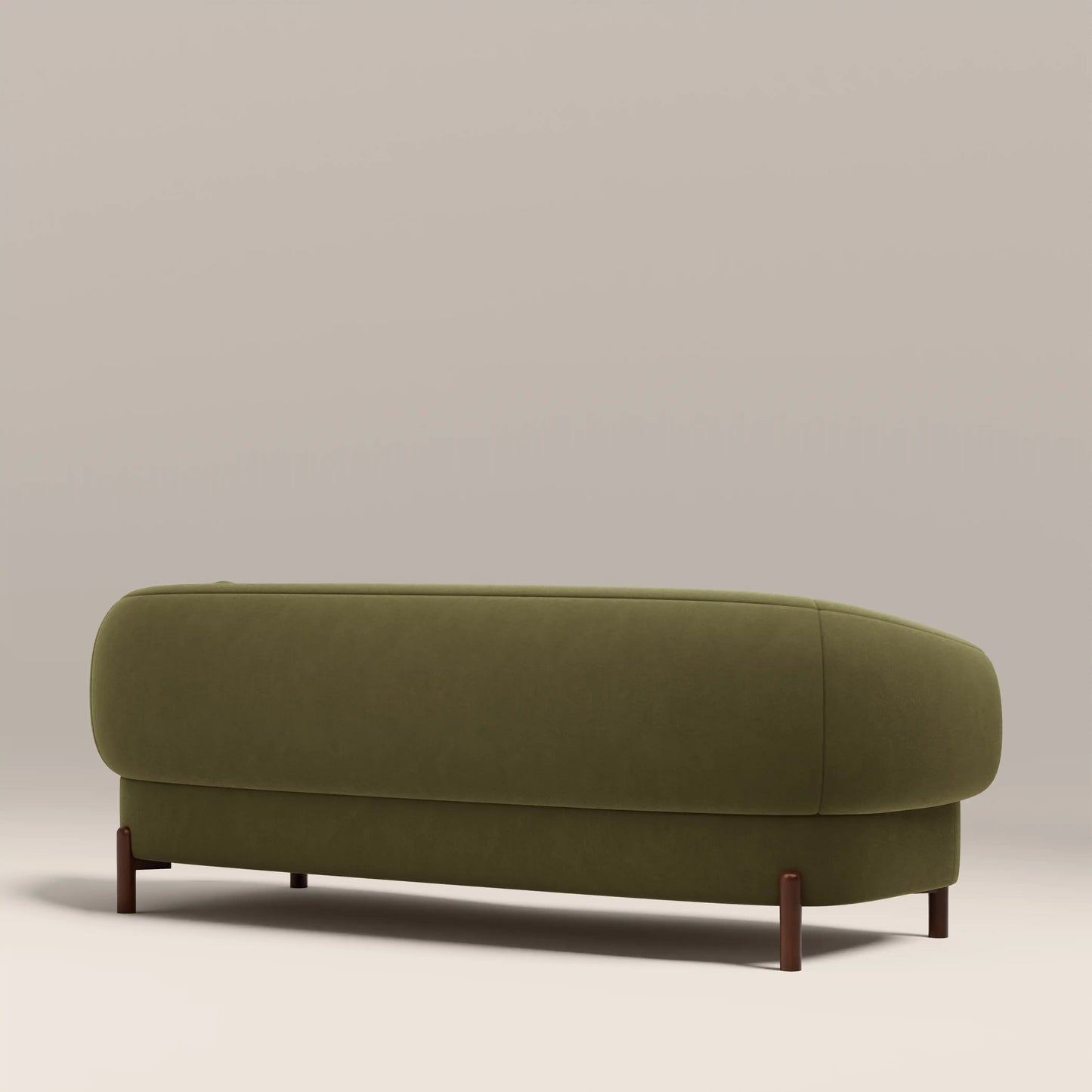 Hallfield 3 Seater Sofa Moss Green