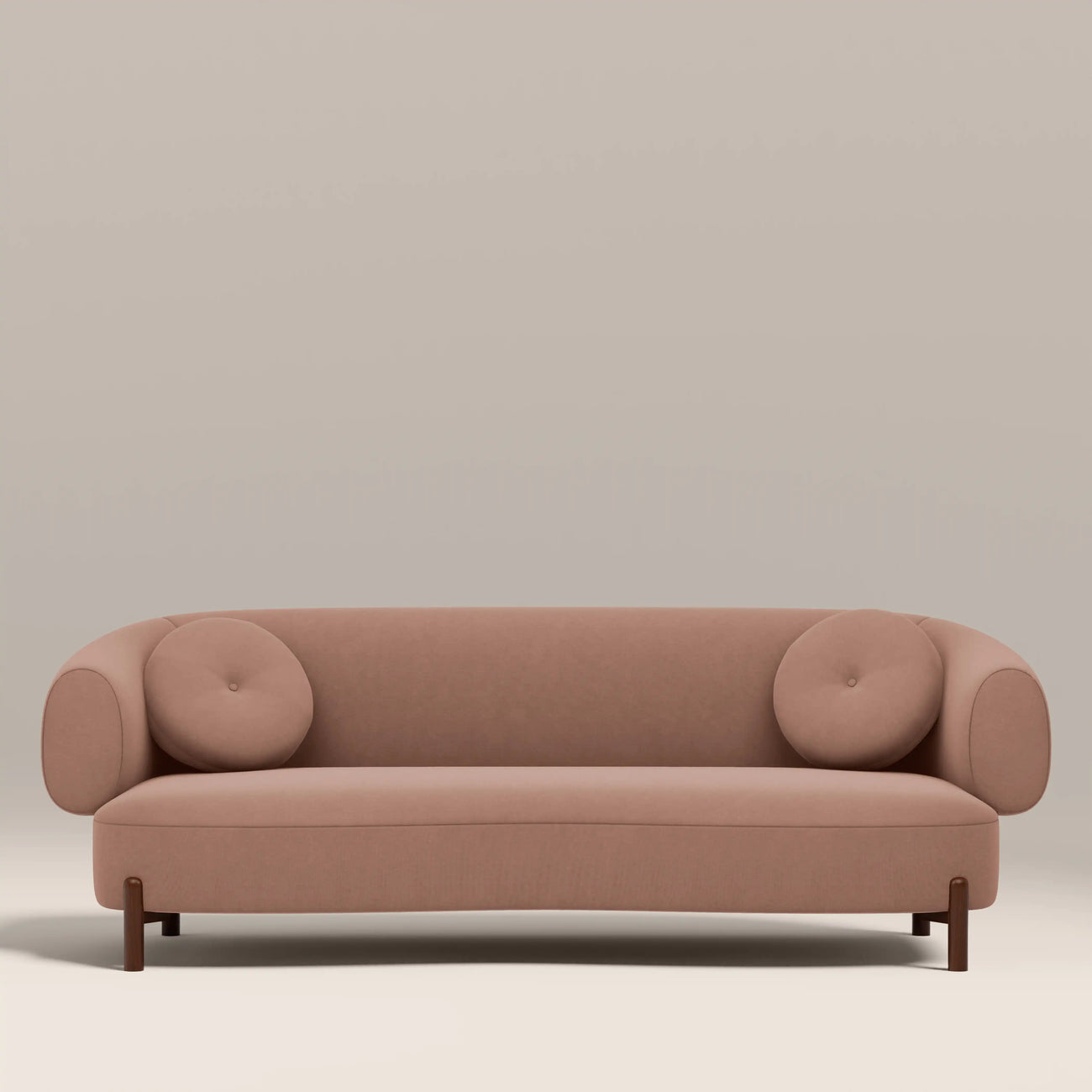 Hallfield 3 Seater Sofa Blush Pink