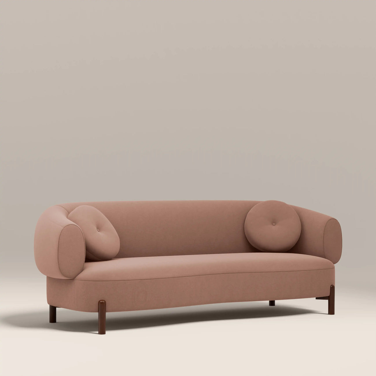 Hallfield 3 Seater Sofa Blush Pink