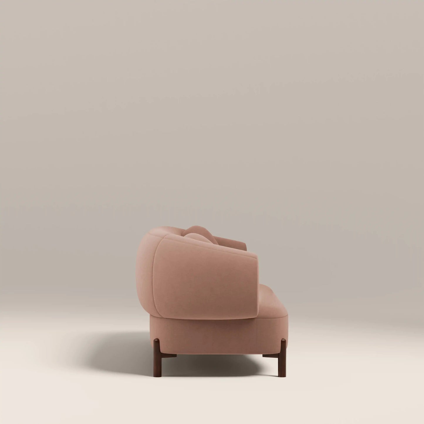 Hallfield 3 Seater Sofa Blush Pink