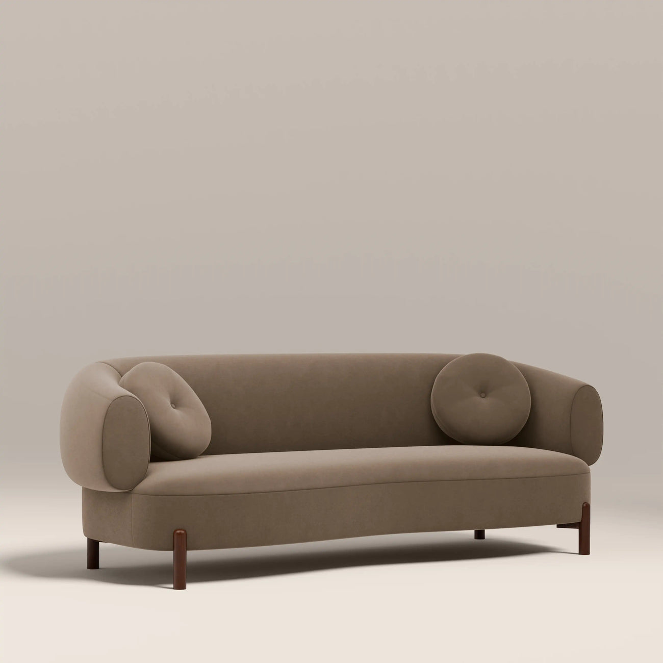 Hallfield 3 Seater Sofa Truffle Brown