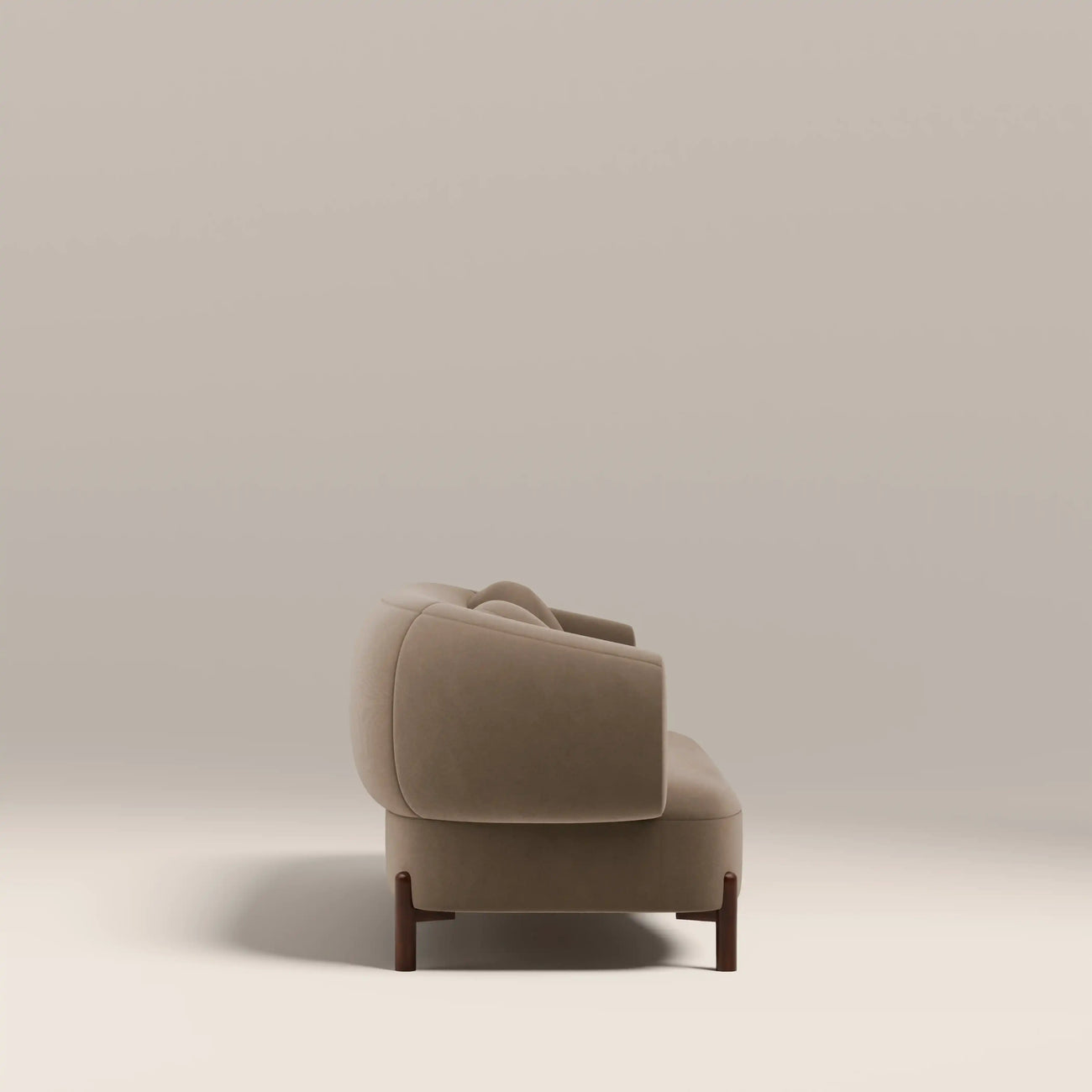 Hallfield 3 Seater Sofa Truffle Brown