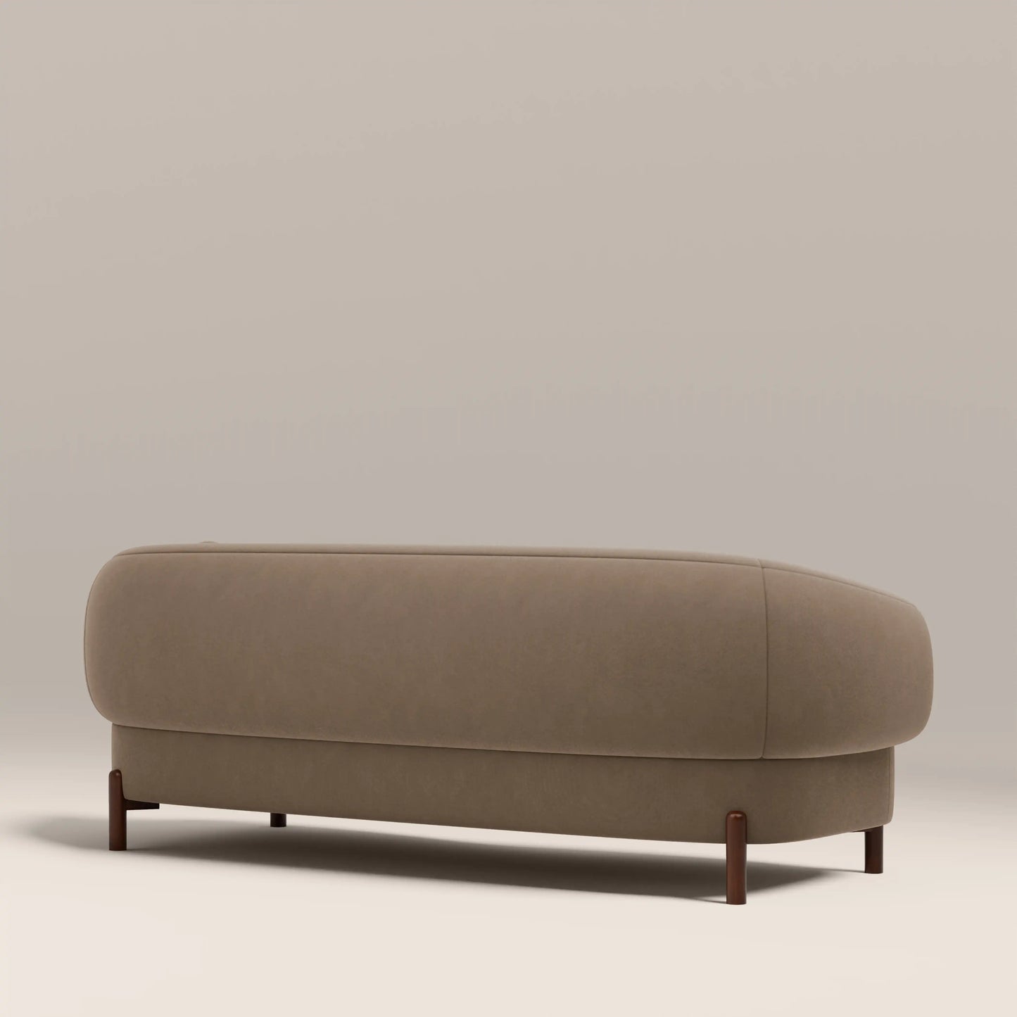 Hallfield 3 Seater Sofa Truffle Brown