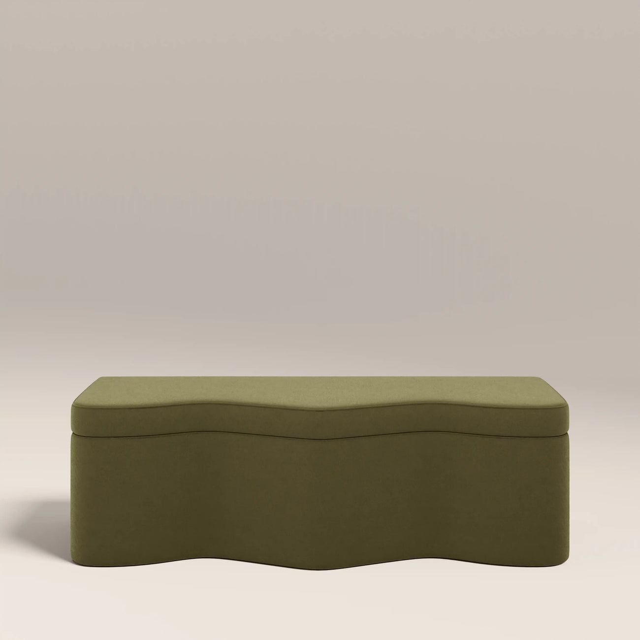 Ivan Storage Ottoman Moss Green