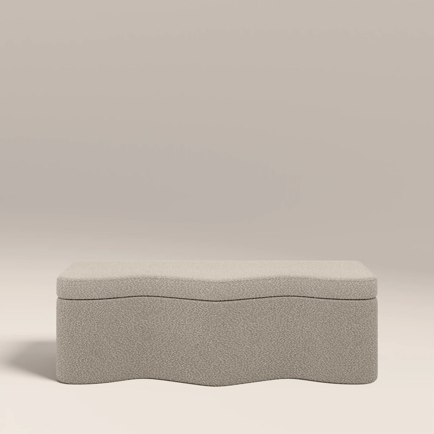 Ivan Storage Ottoman Speckled Stone