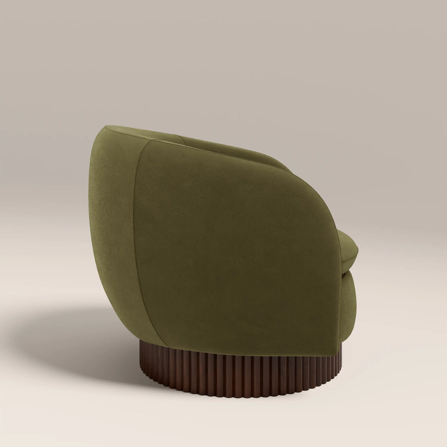 Viva Swivel Armchair Moss Green