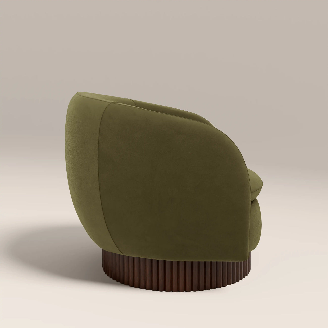 Viva Swivel Armchair Moss Green
