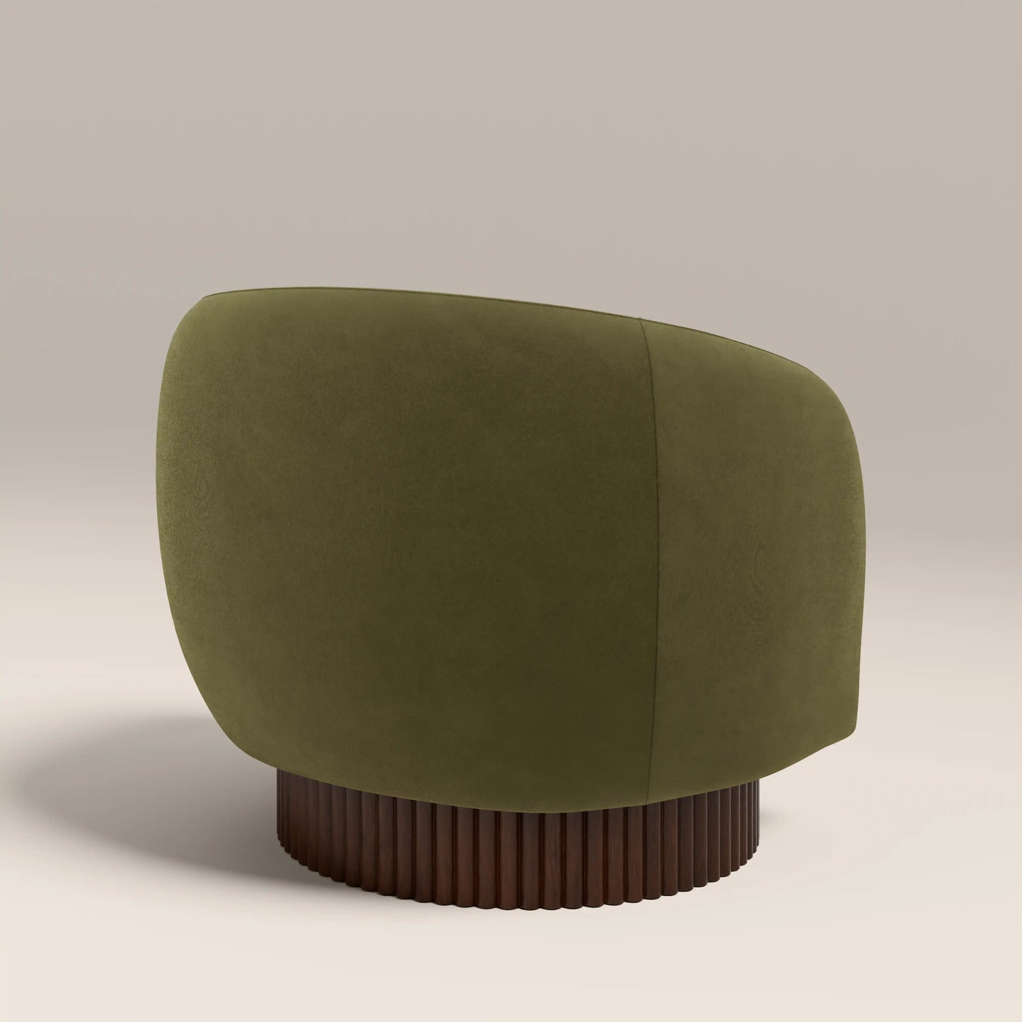 Viva Swivel Armchair Moss Green