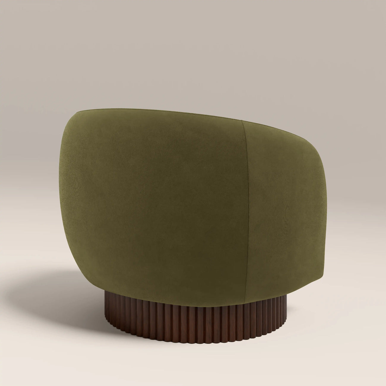 Viva Swivel Armchair Moss Green