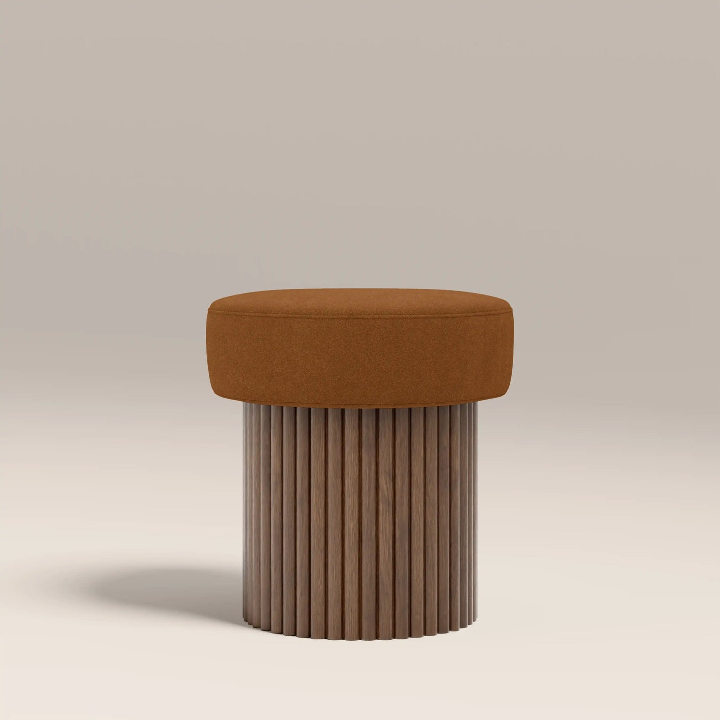 Alexis Storage Pouffe Caramel Brown