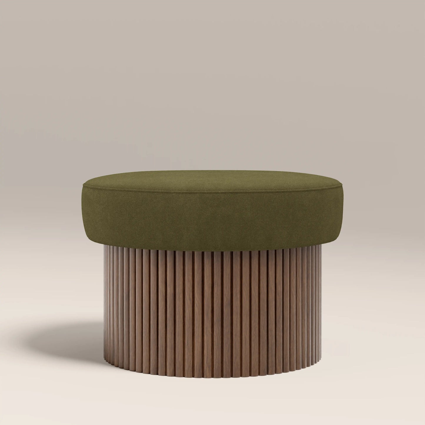 Alexis Storage Footstool Moss Green