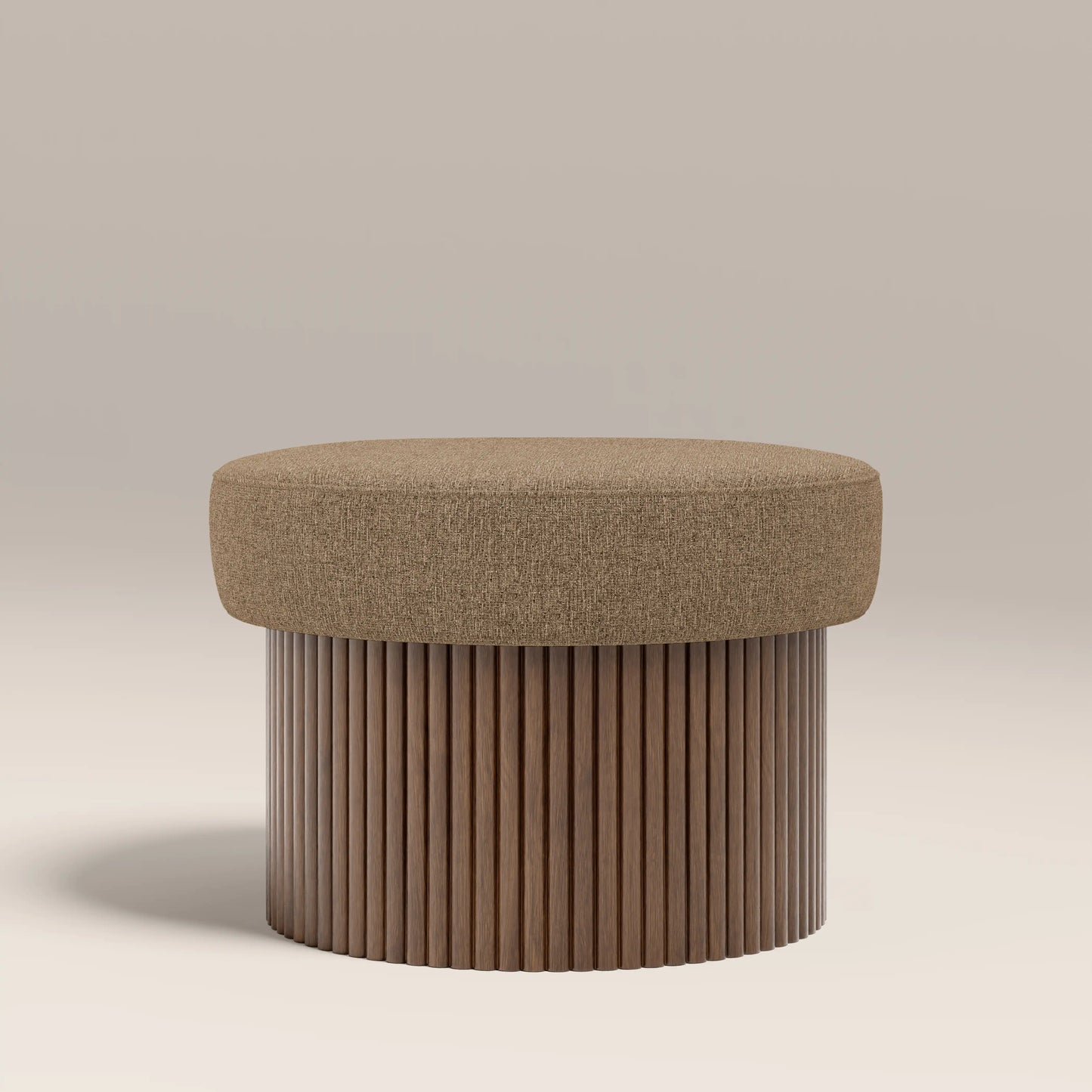 Alexis Storage Footstool Speckled Cappuccino