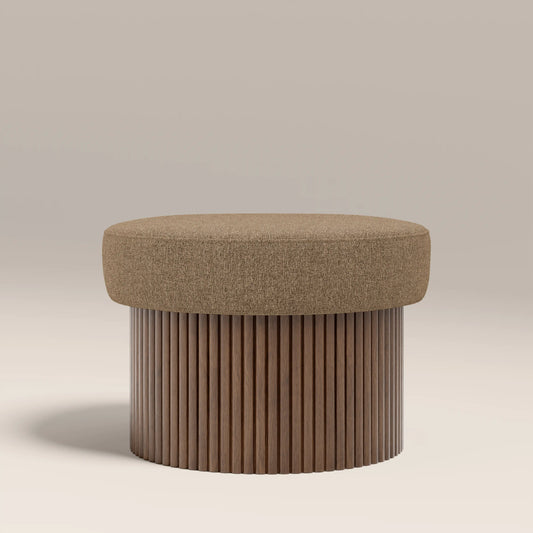 Alexis Storage Footstool Speckled Cappuccino