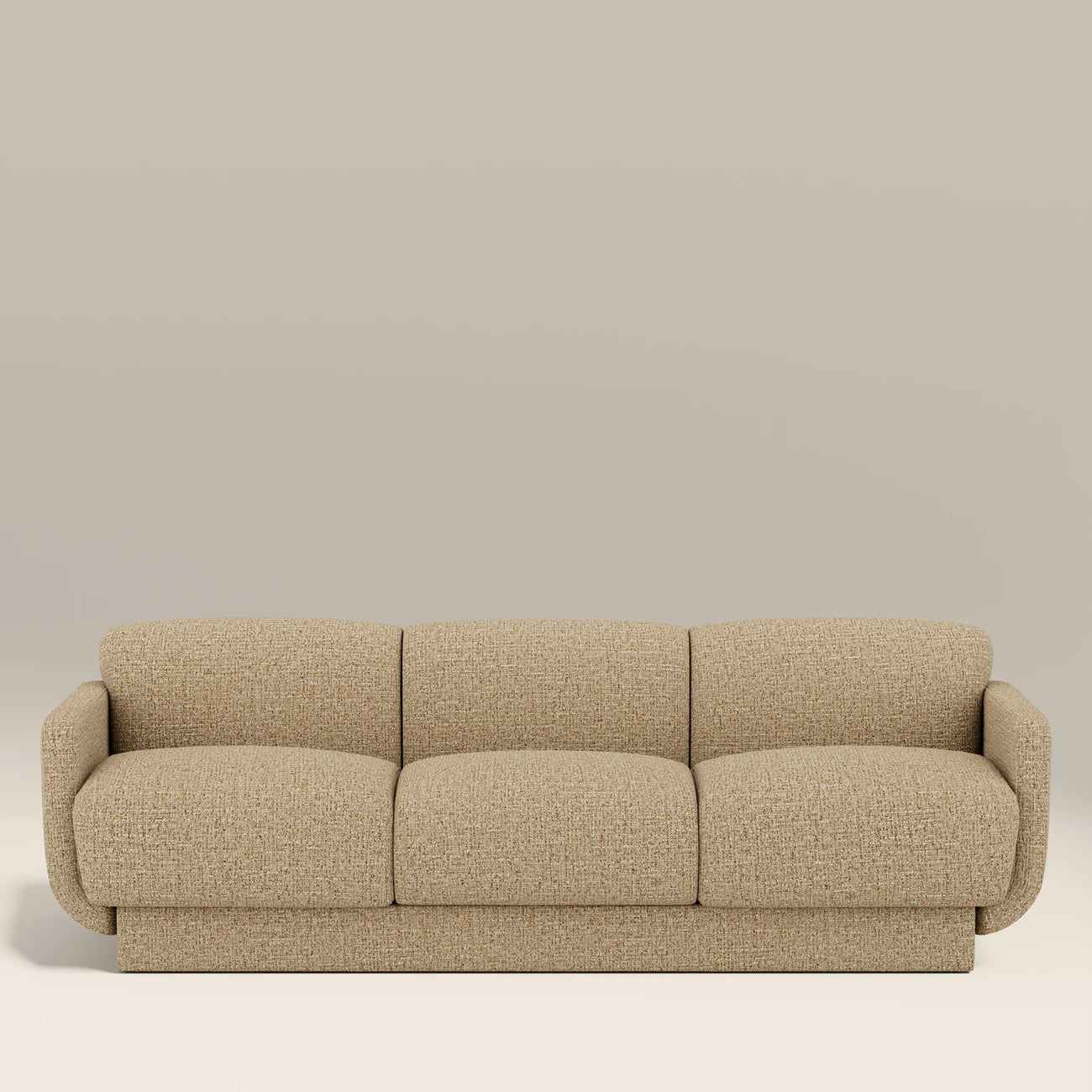 Connick 3 Seater Sofa Speckled Latte