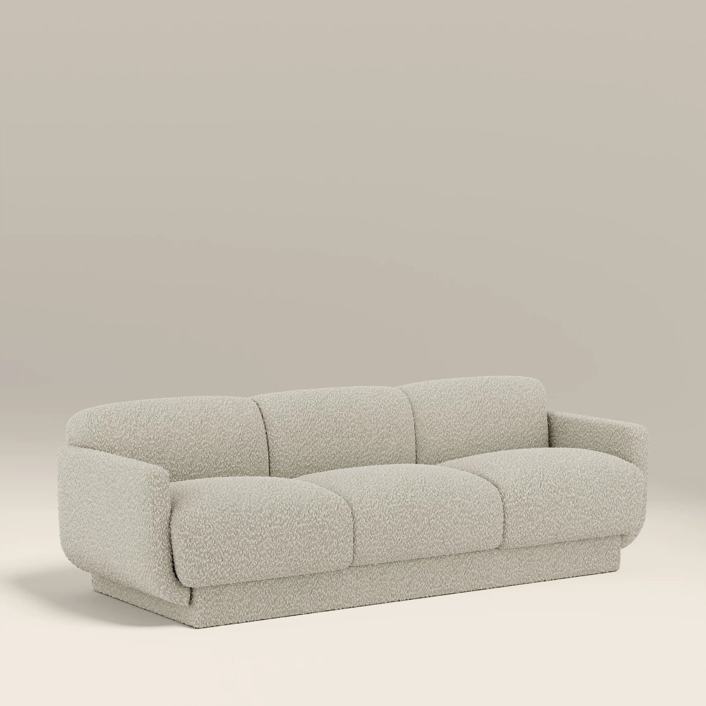 Connick 3 Seater Sofa Speckled Stone