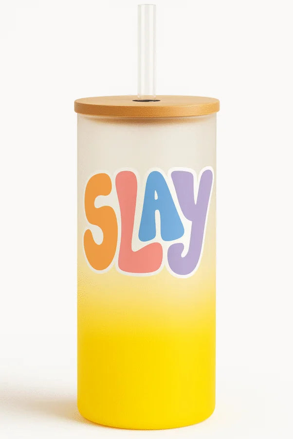 Custom name tumbler with motivational quote
