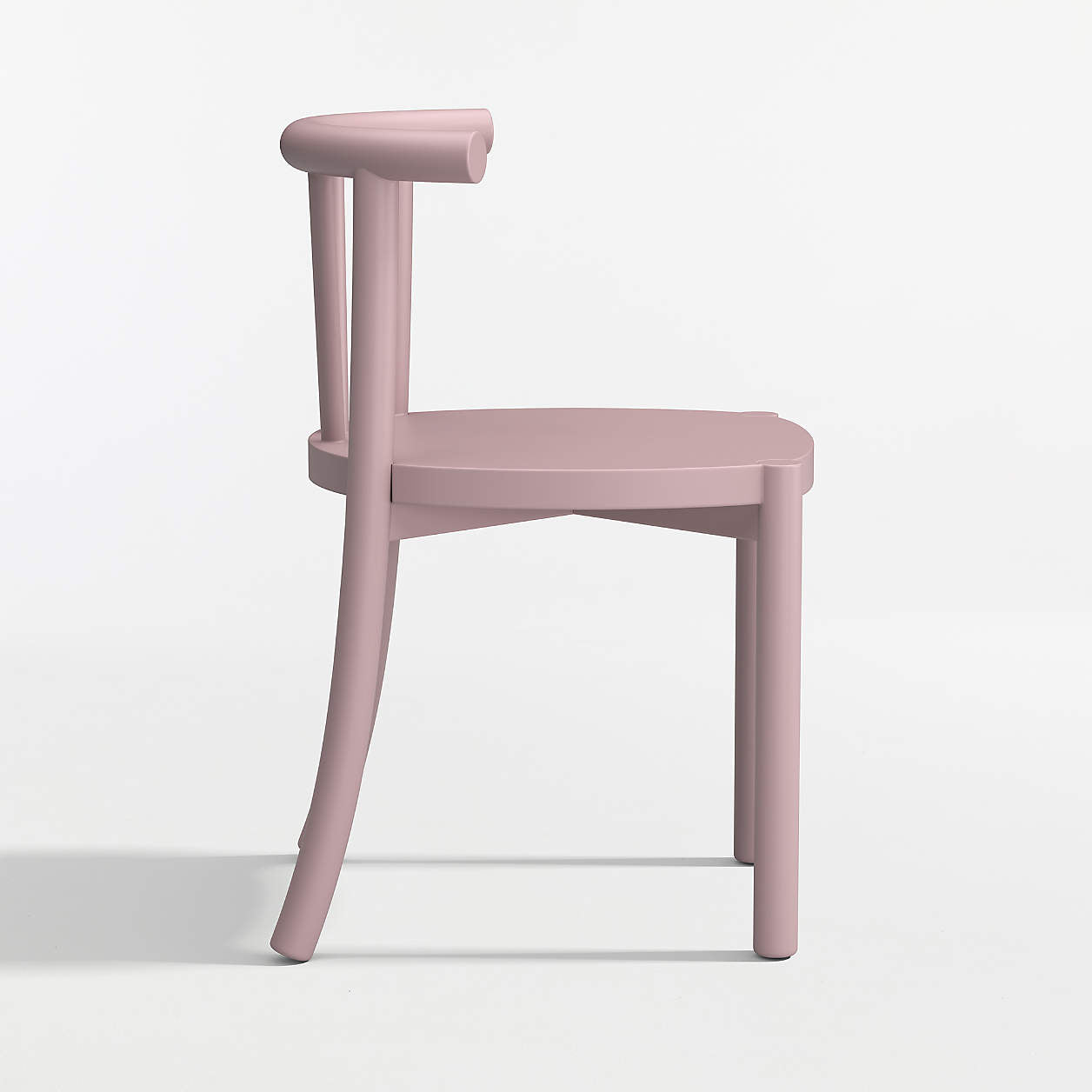 Classic Violet Purple Wood Kids Play Chair