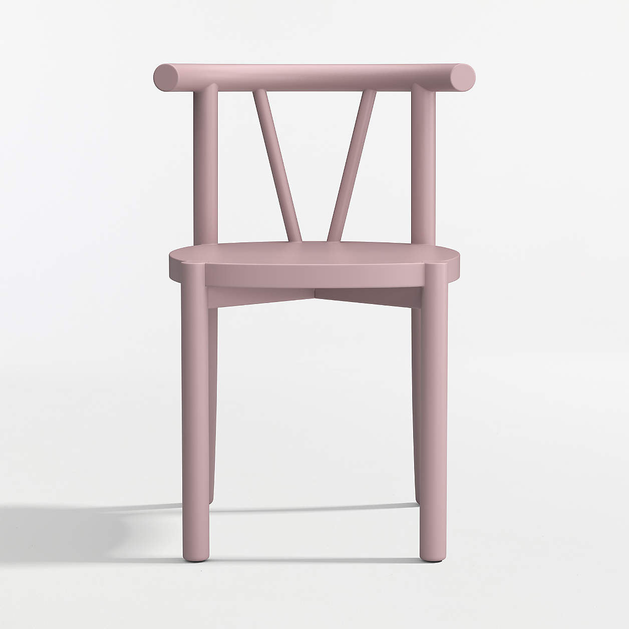 Classic Violet Purple Wood Kids Play Chair