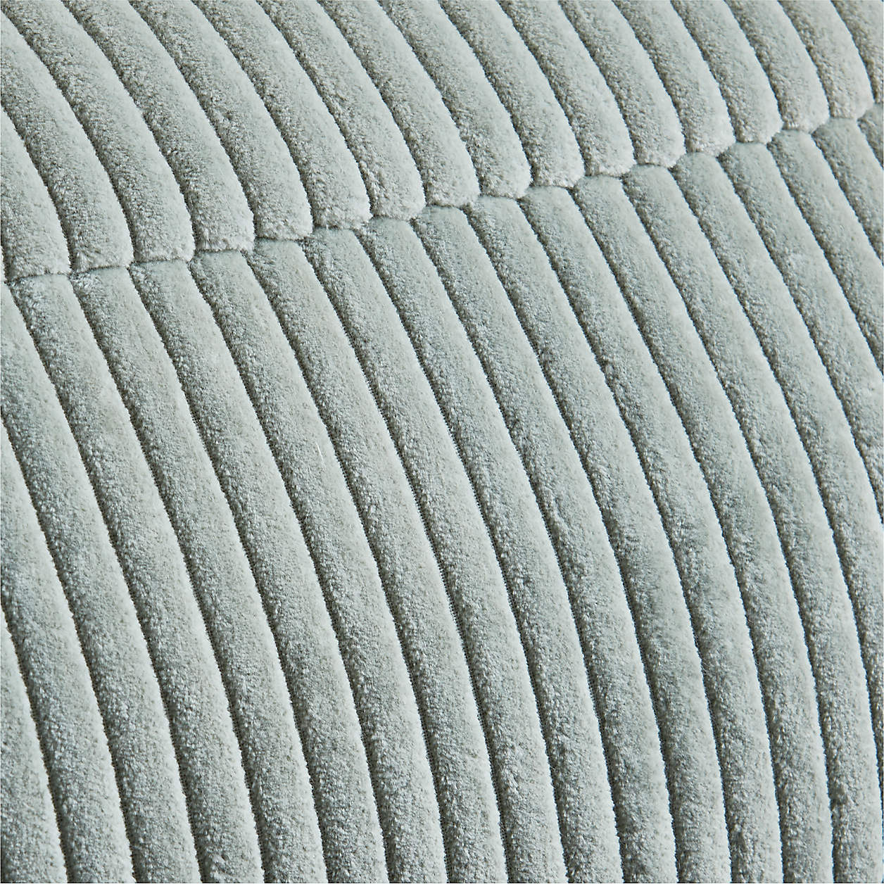 Sage Puff Velvet Corduroy Kids Lounge Chair