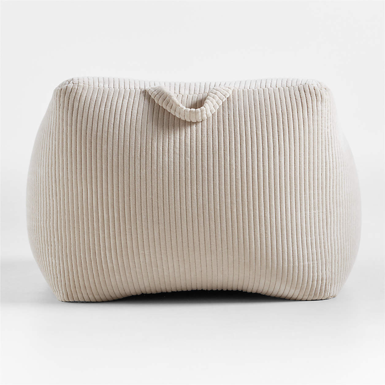 Soft Cream Cloud Velvet Corduroy Kids Sofa Chair