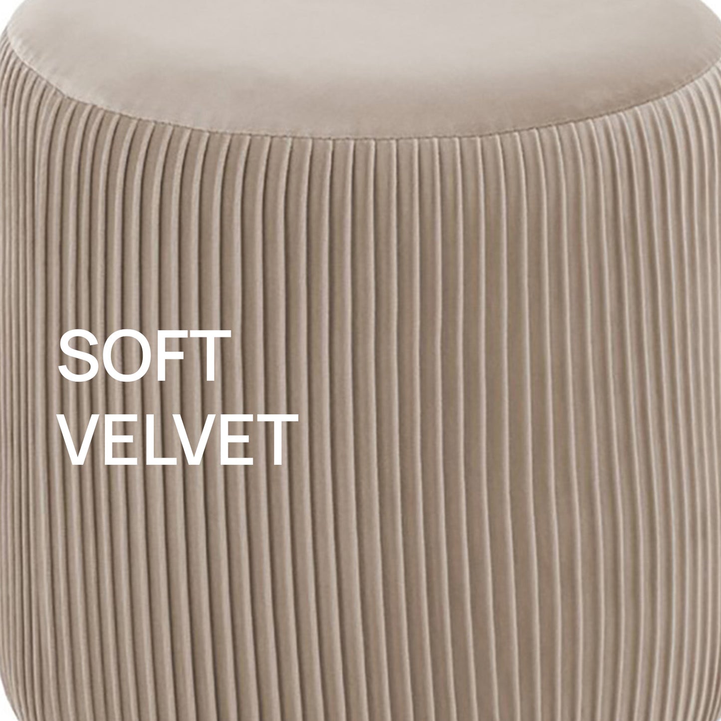 Snuggle Up Spot Velvet Pouf Stool | Nestroots